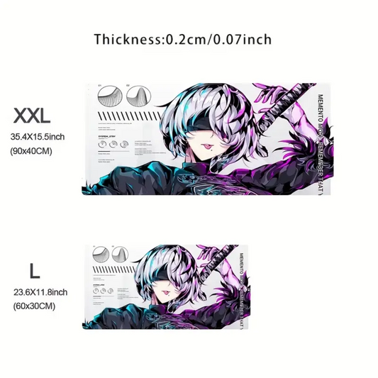 Alfombrilla de Ratón Grande 2B Anime